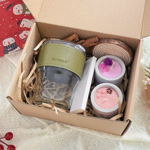 Set quà Ly và nến thơm thanh nhã