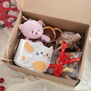 Set quà Ly mèo mật ngọt trà thơm