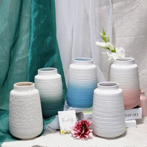 Bình gốm ruột phích thân nhỏ 23cm