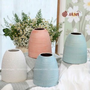 Alternative view of Bình gốm Chuông mini 15cm