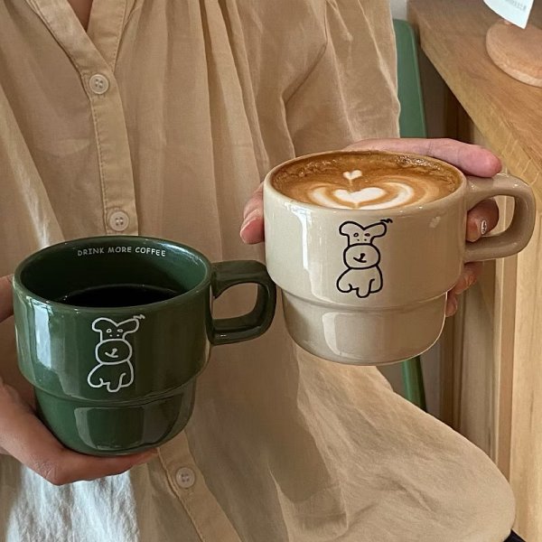 Ly Cốc quà tặng hoạ tiết chú cún