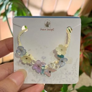 Vòng Tay Handmade Đá năng lượng - Hoa 05