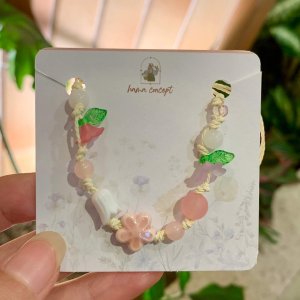 Vòng Tay Handmade Charm Gốm 04