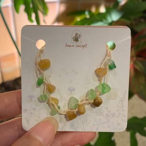 Vòng Tay Handmade Đá năng lượng - Hoa 06