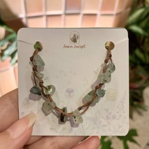 Vòng Tay Handmade Đá năng lượng - Hoa 10