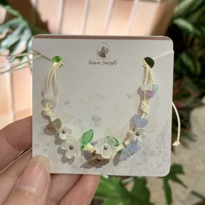 Vòng Tay Handmade Đá năng lượng - Hoa 01