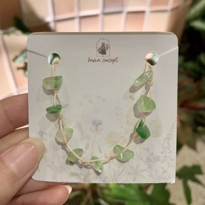 Vòng Tay Handmade Đá năng lượng - Hoa 09