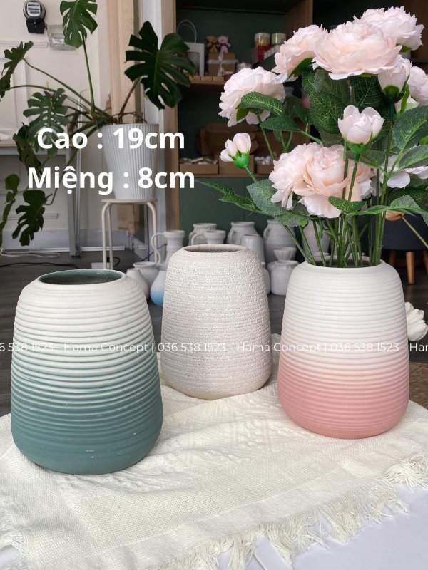Bình gốm Đu đủ 26cm