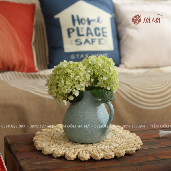 Bình gốm Ca sữa 14cm