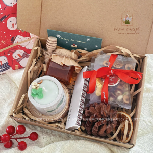 Alternative view of Nến thơm handmade cốc xi măng Apple