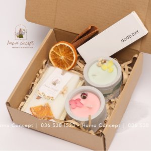 Set quà nến thơm thanh giản 02