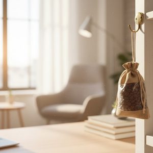 tui thom ca phe trong phong lv